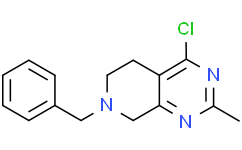 7-BENZYL-4-CHLORO-2-METHYL-5,6,7,8-TETRAHYDROPYRIDO[3,4-D]PYRIMIDINE 300552-41-4
